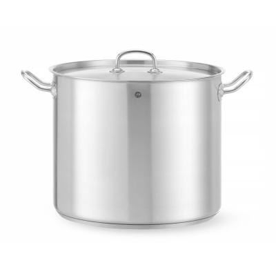 Vysoký hrnec s poklicí, HENDI, Kitchen Line, 21L, ⌀320x(H)270mm | 837603